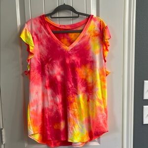 Vibrant Tie-Dye Women's Top